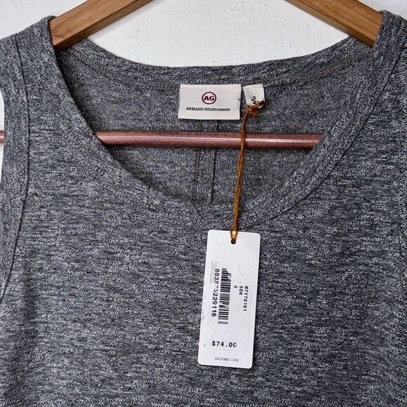 AG Adriano Goldsmied Lexi Tank in Speckled Heather Grey Size Small - Picture 6 of 7